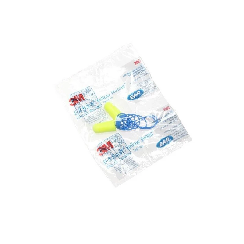 10Pcs 3M 311-1250 EAR Push-Ins Kabelgebundene Ohrstöpsel zur Geräuschreduzierung 33 dB Höchste NRR Komfortable Ohrstöpsel Work Travel Foam Ohrstöpsel (10 Paare)