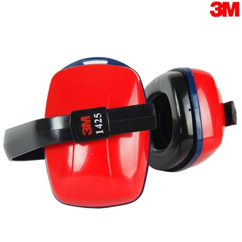 3M 1425 No-Noise-Ohrenschützer 22-dB-Schutz Power Noise-Ohrenschützer gegen das Schießen Mechanisch Lernen Sie den Schlaf-Gehörschutz