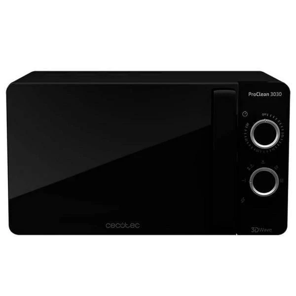 OUTLET Mikrowelle Cecotec ProClean 3030 20 L 700W Schwarz (Ohne Verpackung)