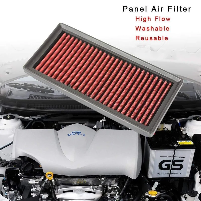 Ersatz-Panel-Luftfilter High Flow für Kaltlufteinlass Passend für MITSUBISHI Attrage Mirage Space Star Colt OEM 1500A399