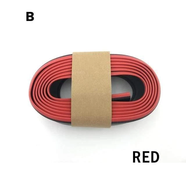 Auto Universal Frontstoßstange Lippe Carbon Gummi Splitter Chin Spoiler Seitenschweller Gummi Anti Scratch Protector Body Kit Trim