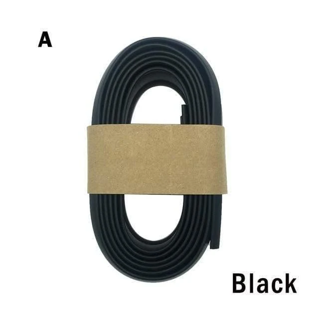 Auto Universal Frontstoßstange Lippe Carbon Gummi Splitter Chin Spoiler Seitenschweller Gummi Anti Scratch Protector Body Kit Trim