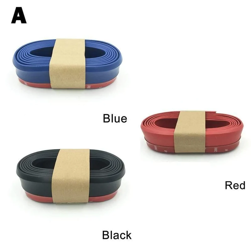 Auto Universal Frontstoßstange Lippe Carbon Gummi Splitter Chin Spoiler Seitenschweller Gummi Anti Scratch Protector Body Kit Trim