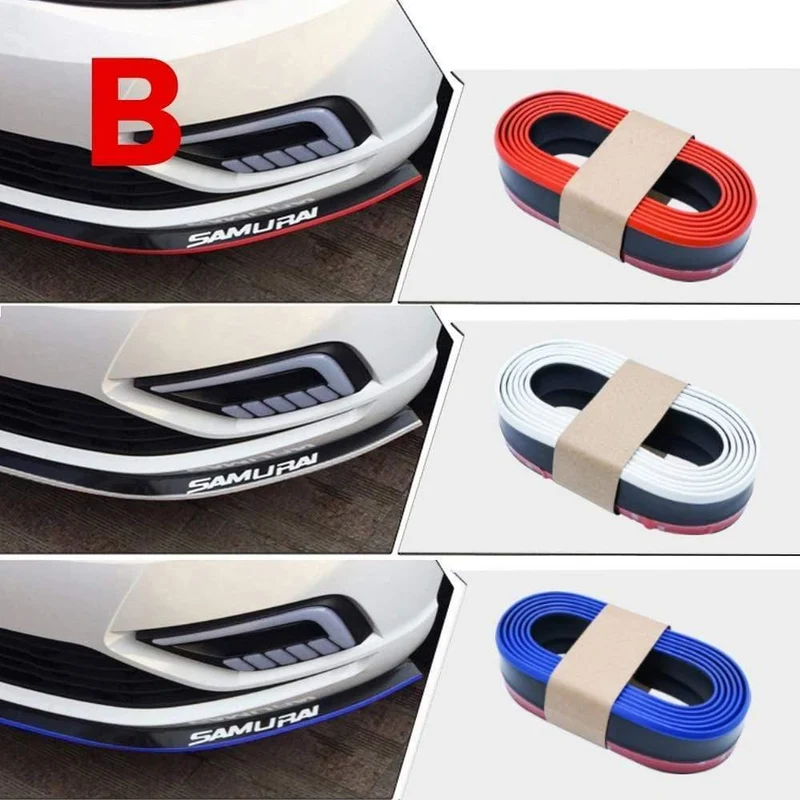 Auto Universal Frontstoßstange Lippe Carbon Gummi Splitter Chin Spoiler Seitenschweller Gummi Anti Scratch Protector Body Kit Trim