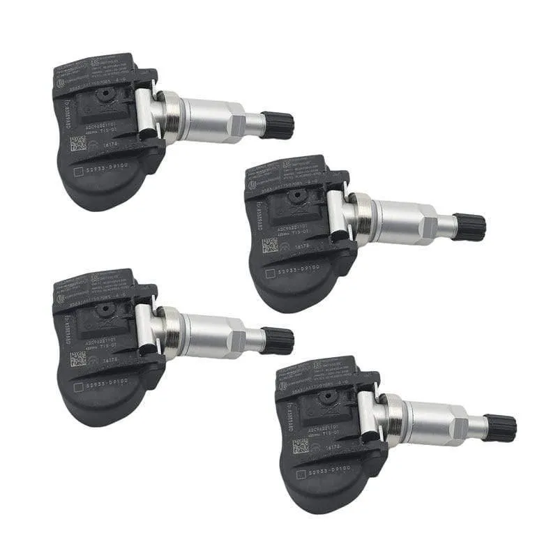 (4) 52933-D9100 433Mhz Autoreifen TPMS Reifendruckkontrollsensor Für Kia Cadenza k7 17-18 Sportage / NIRO 17-19 SORENTO 18-19