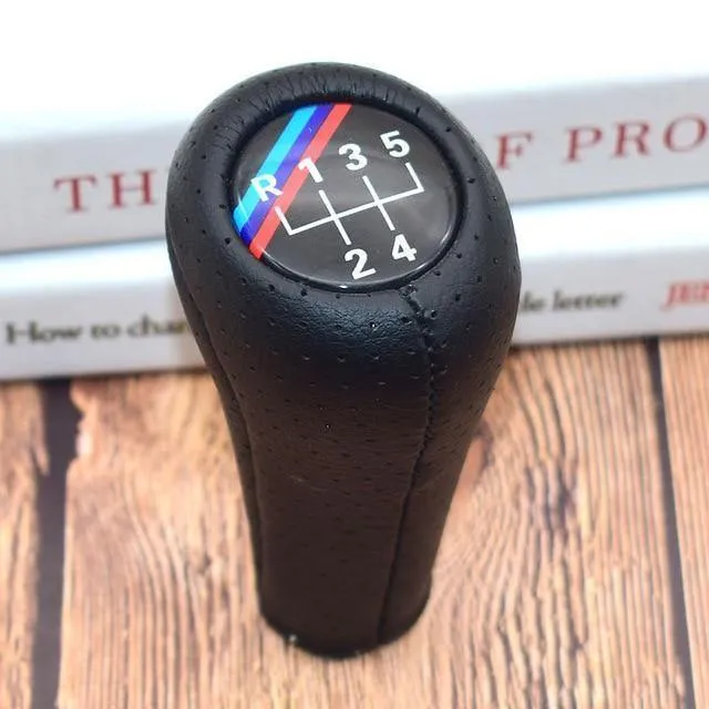 5 6 Speed ​​Echtleder Schaltknauf Für BMW 1 3 5 6 Baureihe E30 E32 E34 E36 E38 E39 E46 E53 E60 E63 E83 E84 E87 E90 E91 E92