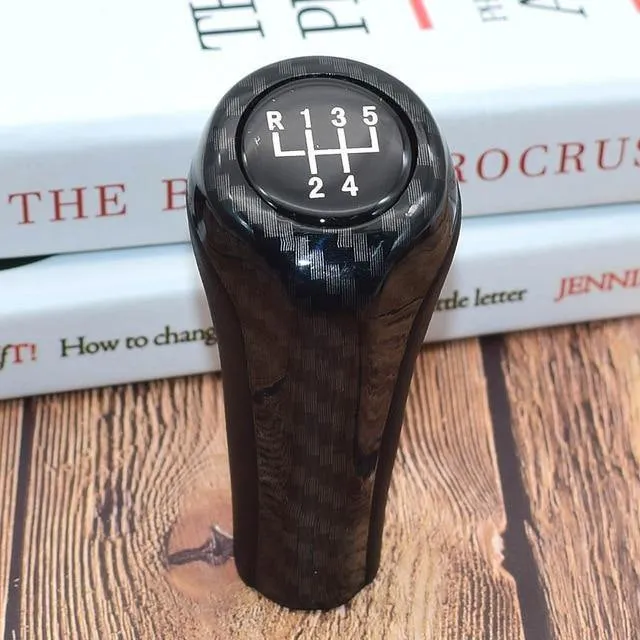 5 6 Speed ​​Echtleder Schaltknauf Für BMW 1 3 5 6 Baureihe E30 E32 E34 E36 E38 E39 E46 E53 E60 E63 E83 E84 E87 E90 E91 E92
