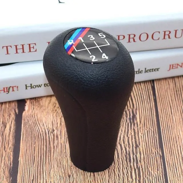 5 6 Speed ​​Echtleder Schaltknauf Für BMW 1 3 5 6 Baureihe E30 E32 E34 E36 E38 E39 E46 E53 E60 E63 E83 E84 E87 E90 E91 E92