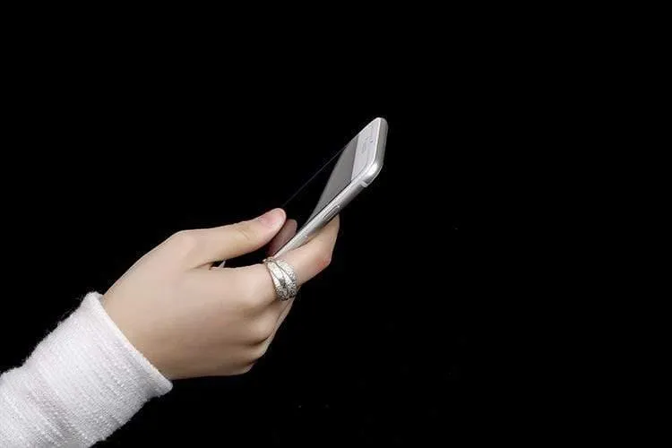 925 Sterling Silber handgemachter Vintage Twist kreativer Ring verstellbar Silberringe Dame trendiger Schmuck