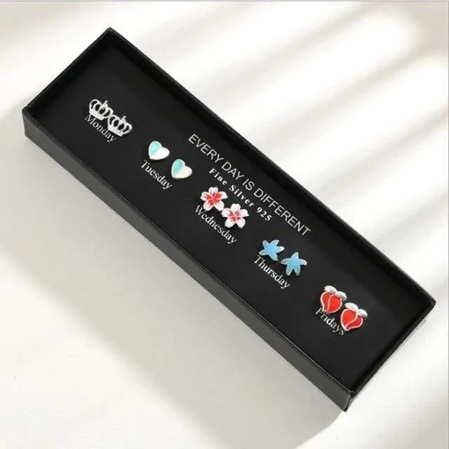 100 Paare / satz Zufällige Pflanze Obst Tier Ohrstecker Für Frauen Mädchen Kinder Schmuck Niedlichen Bären Polymer Clay Ohrring Set Mix Geschenke