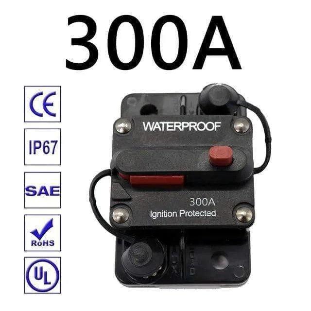 30A 40A 50A 60A 70A 80A 100A 120A 150A 200A 250A AMP-Sicherungs-Reset 300-12V DC Auto Boot Auto Wasserdicht