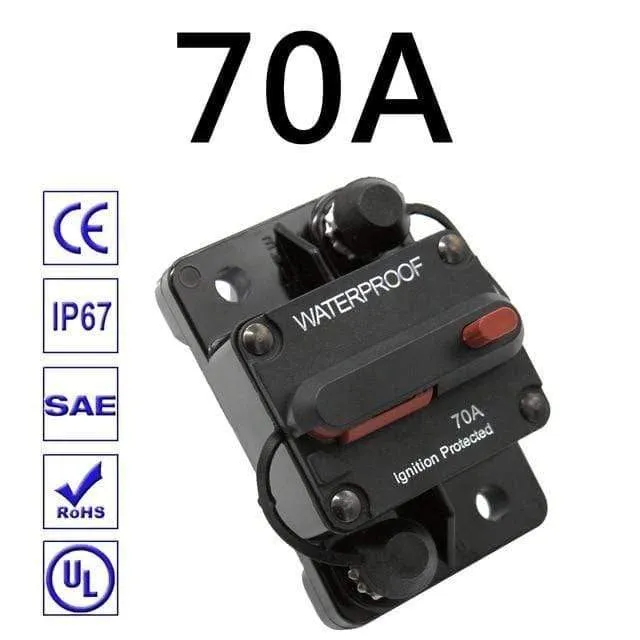 30A 40A 50A 60A 70A 80A 100A 120A 150A 200A 250A AMP-Sicherungs-Reset 300-12V DC Auto Boot Auto Wasserdicht