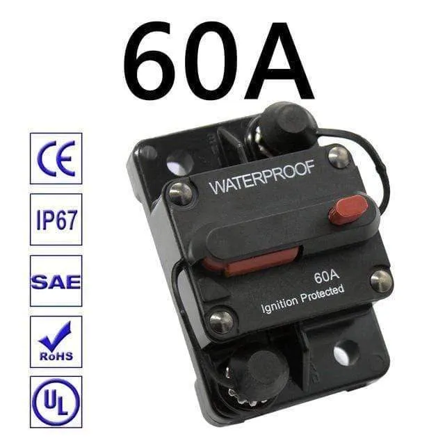 30A 40A 50A 60A 70A 80A 100A 120A 150A 200A 250A AMP-Sicherungs-Reset 300-12V DC Auto Boot Auto Wasserdicht