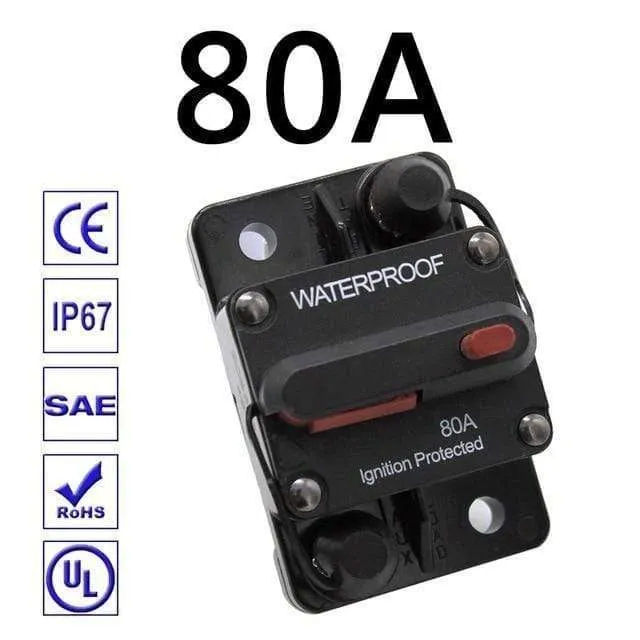 30A 40A 50A 60A 70A 80A 100A 120A 150A 200A 250A AMP-Sicherungs-Reset 300-12V DC Auto Boot Auto Wasserdicht