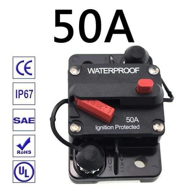 30A 40A 50A 60A 70A 80A 100A 120A 150A 200A 250A AMP-Sicherungs-Reset 300-12V DC Auto Boot Auto Wasserdicht