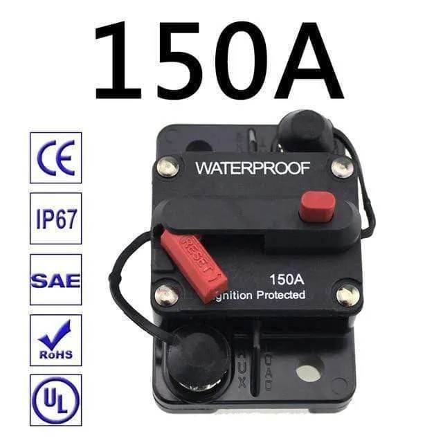 30A 40A 50A 60A 70A 80A 100A 120A 150A 200A 250A AMP-Sicherungs-Reset 300-12V DC Auto Boot Auto Wasserdicht