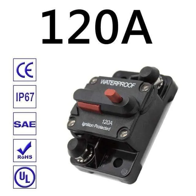 30A 40A 50A 60A 70A 80A 100A 120A 150A 200A 250A AMP-Sicherungs-Reset 300-12V DC Auto Boot Auto Wasserdicht