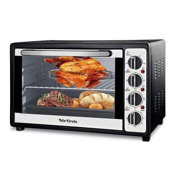 OUTLET Konvektionsofen Mx Onda MX-HC2197 48 L 1800W Schwarz (keine Verpackung)