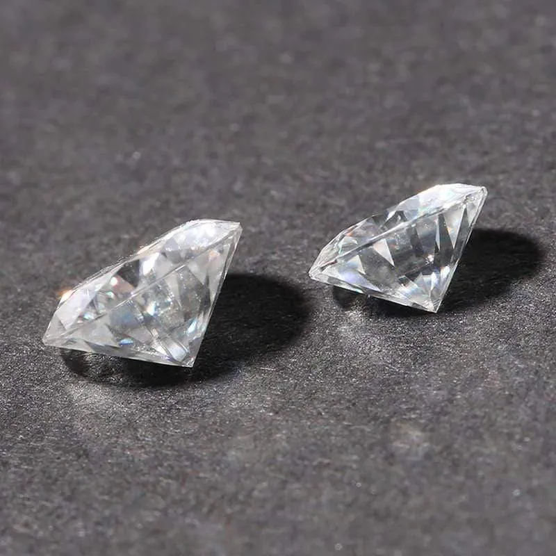 1 Stück 9mm 3ct Karat Diamant Äquivalentgewicht Atemberaubende F Farblose Moissanite Lose Edelstein Perlen Luxus Schmuck