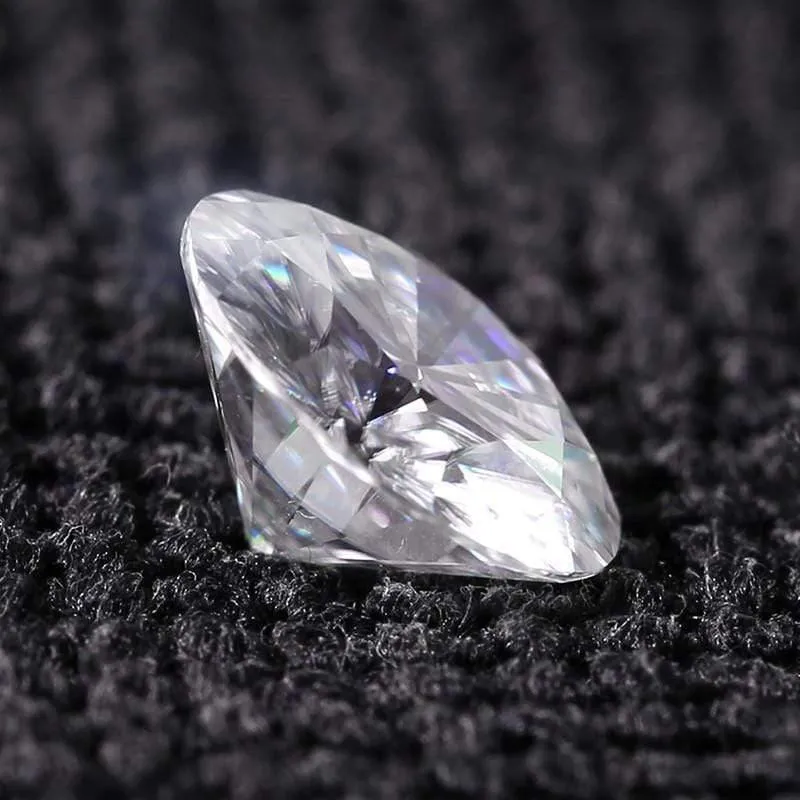 1 Stück 9mm 3ct Karat Diamant Äquivalentgewicht Atemberaubende F Farblose Moissanite Lose Edelstein Perlen Luxus Schmuck