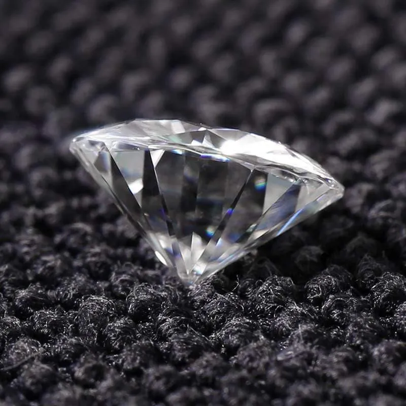 1 Stück 9mm 3ct Karat Diamant Äquivalentgewicht Atemberaubende F Farblose Moissanite Lose Edelstein Perlen Luxus Schmuck
