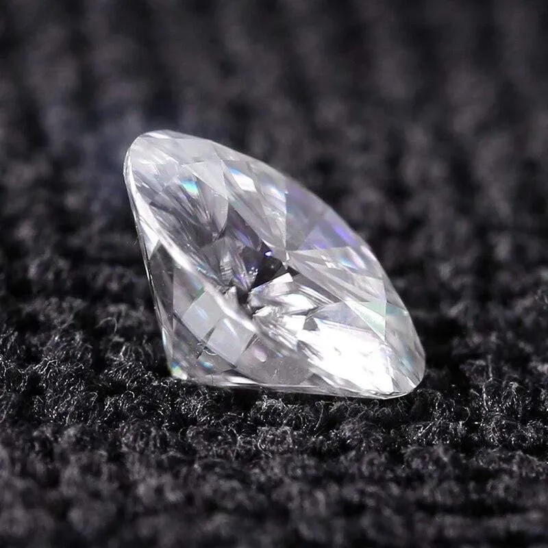 1 Stück 9mm 3ct Karat Diamant Äquivalentgewicht Atemberaubende F Farblose Moissanite Lose Edelstein Perlen Luxus Schmuck