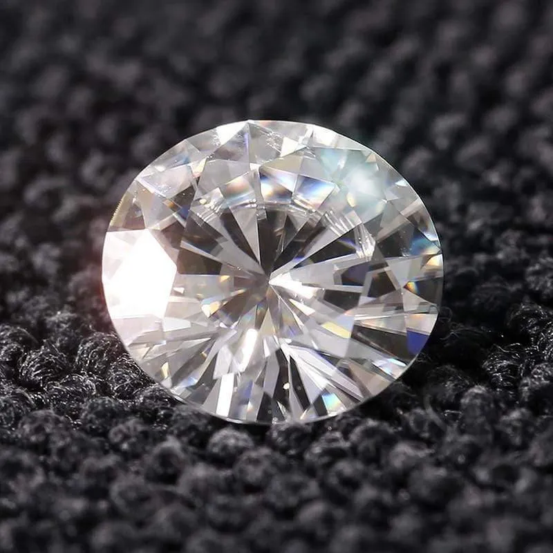 1 Stück 9mm 3ct Karat Diamant Äquivalentgewicht Atemberaubende F Farblose Moissanite Lose Edelstein Perlen Luxus Schmuck