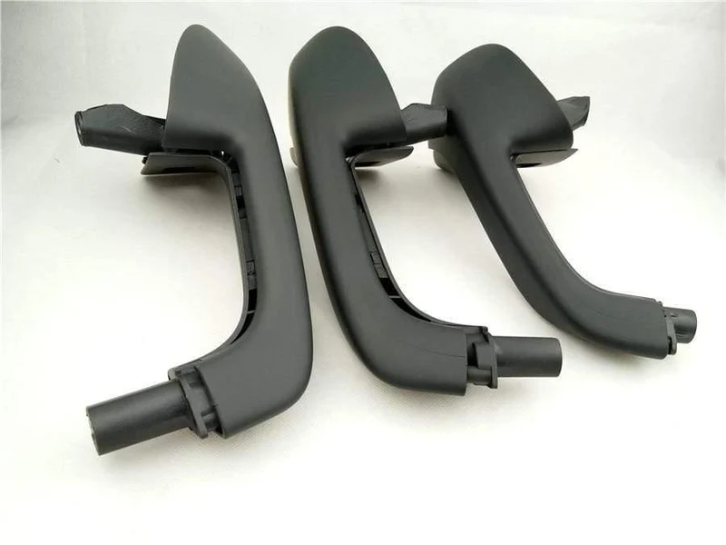 7 STÜCKE Schwarz Innengriff Tür Greifen fenster schalter Lünette abdeckung Für VW Volkswagen Golf 5 GTi MK5 Jetta innere armlehne 1K0 868 040B
