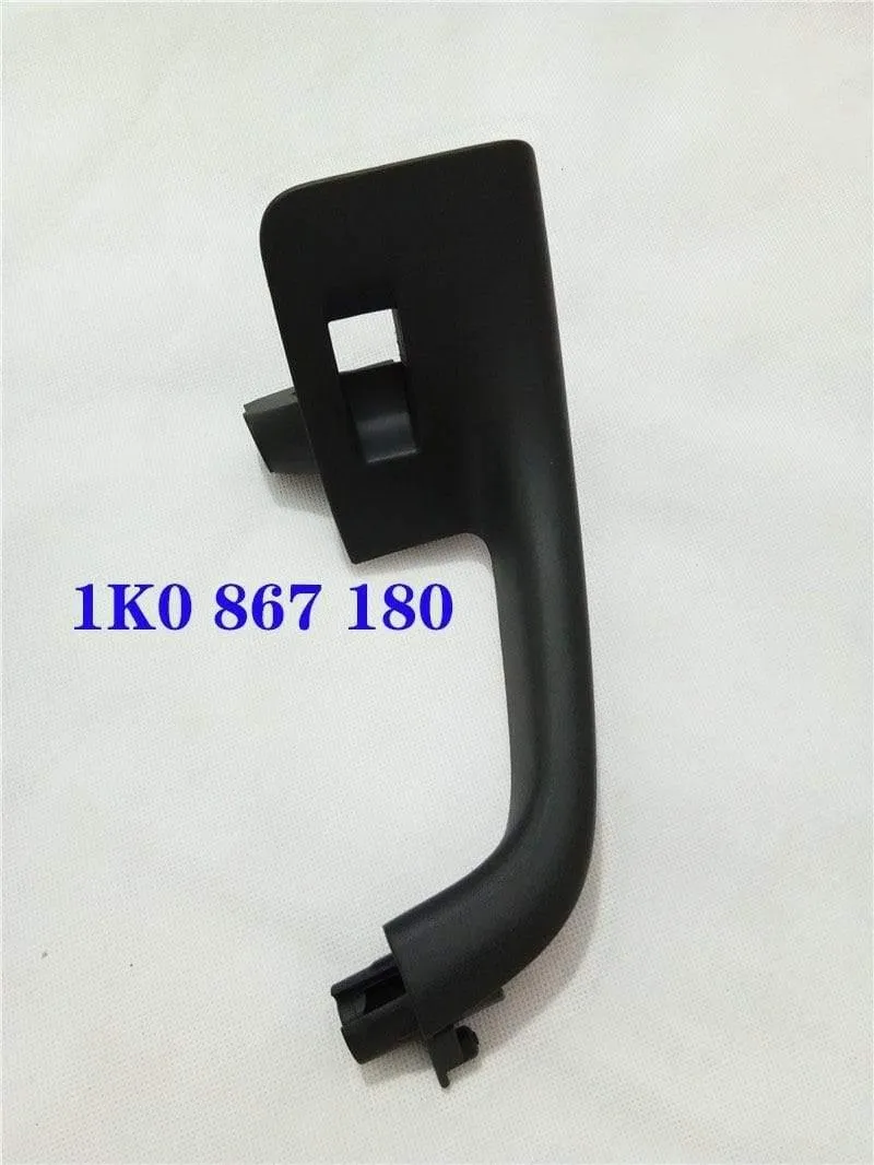 7 STÜCKE Schwarz Innengriff Tür Greifen fenster schalter Lünette abdeckung Für VW Volkswagen Golf 5 GTi MK5 Jetta innere armlehne 1K0 868 040B