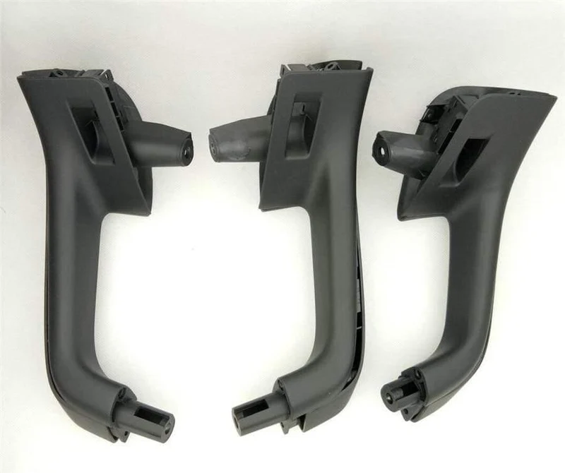 7 STÜCKE Schwarz Innengriff Tür Greifen fenster schalter Lünette abdeckung Für VW Volkswagen Golf 5 GTi MK5 Jetta innere armlehne 1K0 868 040B