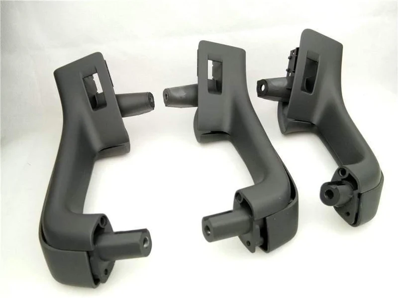 7 STÜCKE Schwarz Innengriff Tür Greifen fenster schalter Lünette abdeckung Für VW Volkswagen Golf 5 GTi MK5 Jetta innere armlehne 1K0 868 040B