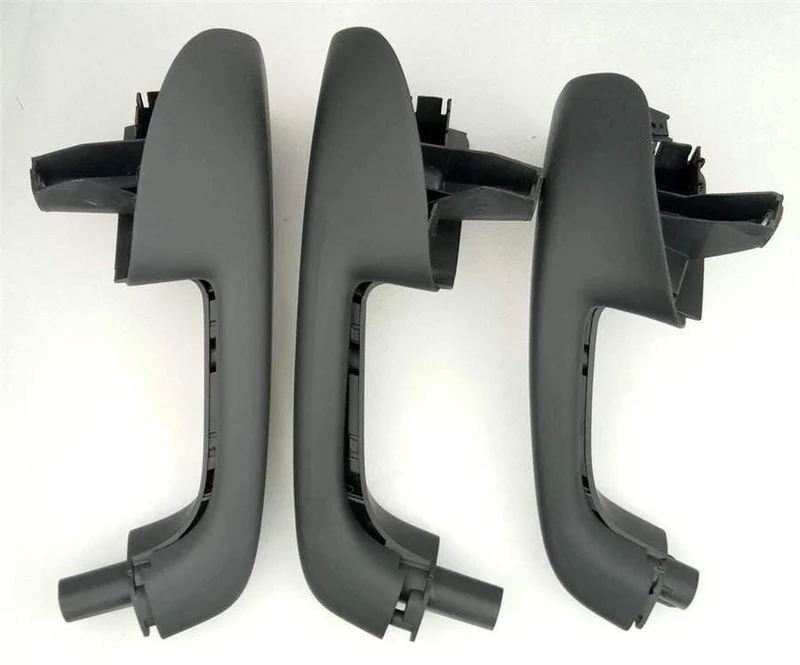 7 STÜCKE Schwarz Innengriff Tür Greifen fenster schalter Lünette abdeckung Für VW Volkswagen Golf 5 GTi MK5 Jetta innere armlehne 1K0 868 040B