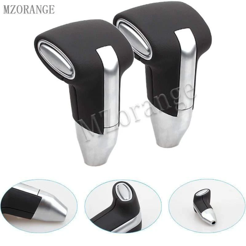 1 PCS Schaltknauf Neues Automatikgetriebe Leder + Chrom Für Toyota Camry für Rav4 für Corolla Ex Gear Head CAR