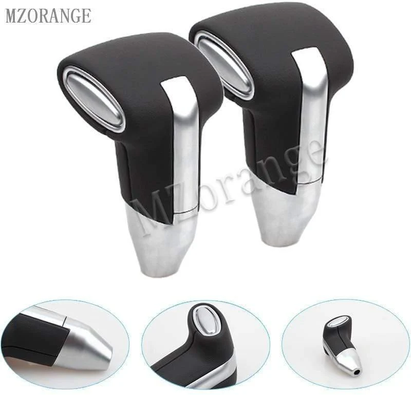 1 PCS Schaltknauf Neues Automatikgetriebe Leder + Chrom Für Toyota Camry für Rav4 für Corolla Ex Gear Head CAR