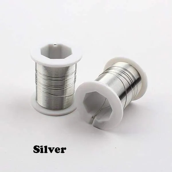 1 Stück 0.3 mm 28ga 0.4 mm 26ga 0.5 mm 24ga Silber Gold Kupferdraht Schmuckherstellung Weiche Perlen Wickeldraht Gewinde Anlaufbeständig