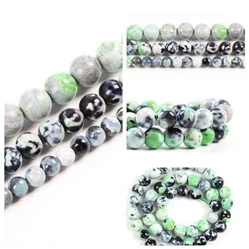 6 8 10mm Natursteinperlen für Schmuckherstellung Diy Armband Lapislazuli Tigerauge Howlith Perlen Runde lose Perlen Großhandel