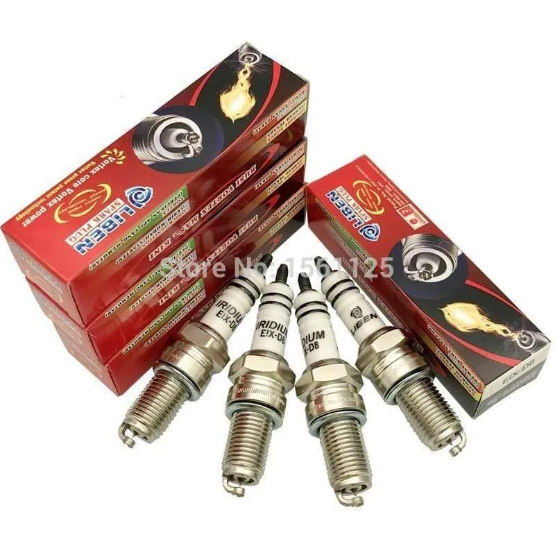 IRIDIUM Patent Motorrad Zündkerze EIX-D8 FÜR D8EA DR8EIX DR8EGP DPR8EIX-9 IX24B X24ESU D8TC D8RIU bujia HG2CU