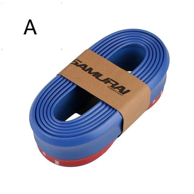 2.5M Front Auto Ladekantenschutz Gummi Auto Ladekantenschutz Front Ladekantenschutz Lippenleisten Splitter Kinnkörper Auto Ladekantenschutz Exterieur