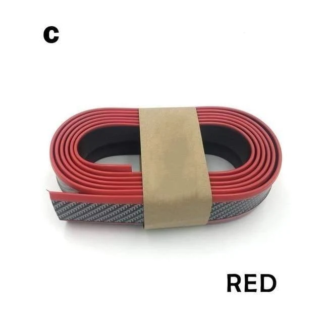 2.5M Front Auto Ladekantenschutz Gummi Auto Ladekantenschutz Front Ladekantenschutz Lippenleisten Splitter Kinnkörper Auto Ladekantenschutz Exterieur