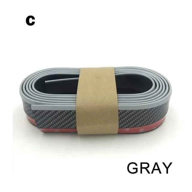 2.5M Front Auto Ladekantenschutz Gummi Auto Ladekantenschutz Front Ladekantenschutz Lippenleisten Splitter Kinnkörper Auto Ladekantenschutz Exterieur