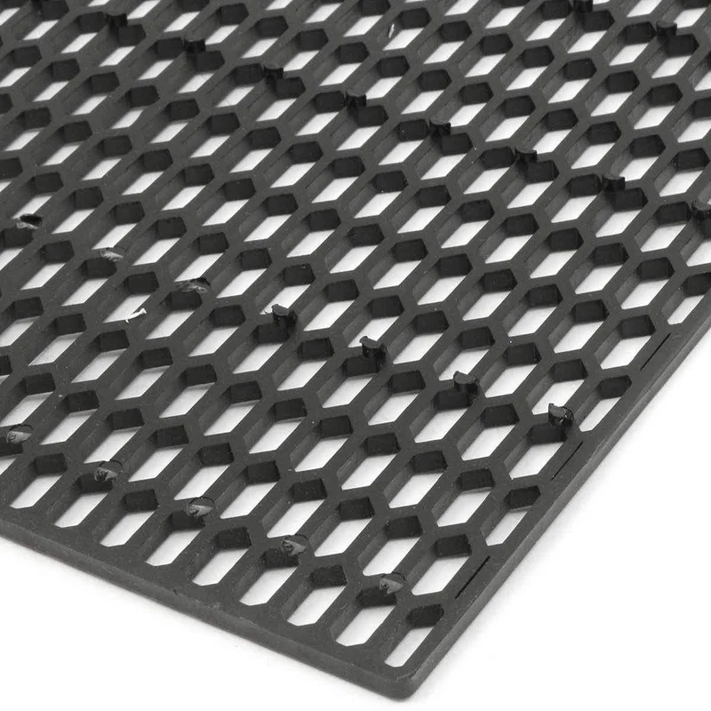 120 cm Schwarz Honeycomb ABS Kunststoff Vent Auto Tuning Racing Grill Mesh Für Benz für Audi Auto Styling