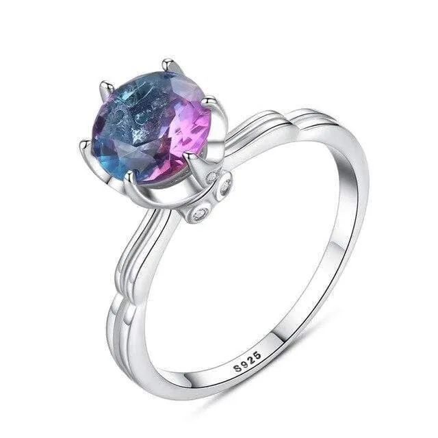 925 Sterling Silber Verlobungsringe für Frauen 4mm * 4mm Quadrat Smaragd Edelstein Versprechen Ehering Anel Feminino Diamant