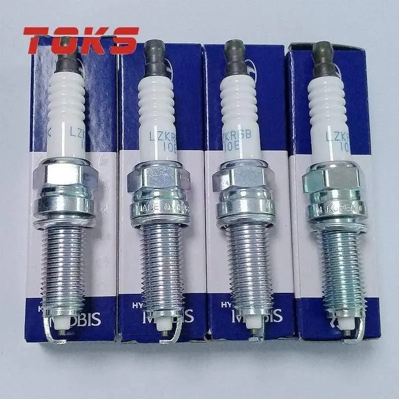 4pcs LZKR6B-10E 18855-10060 Zündkerze für Hyundai Elantra I30 Kia Soul 18855 10060 LZKR6B10E 1885510060