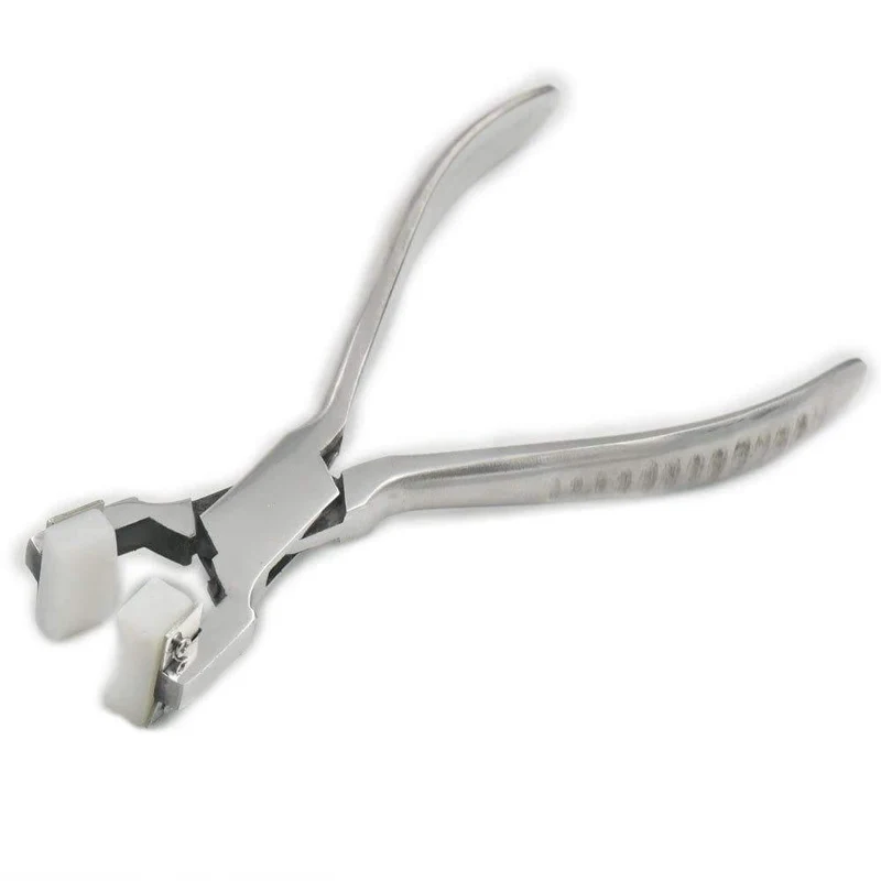 Nase Zange Werkzeug Schmuck Reparatur Armband bilden Feder Biegen Nylon Ring Zange Werkzeuge für Schmuck Reparatur