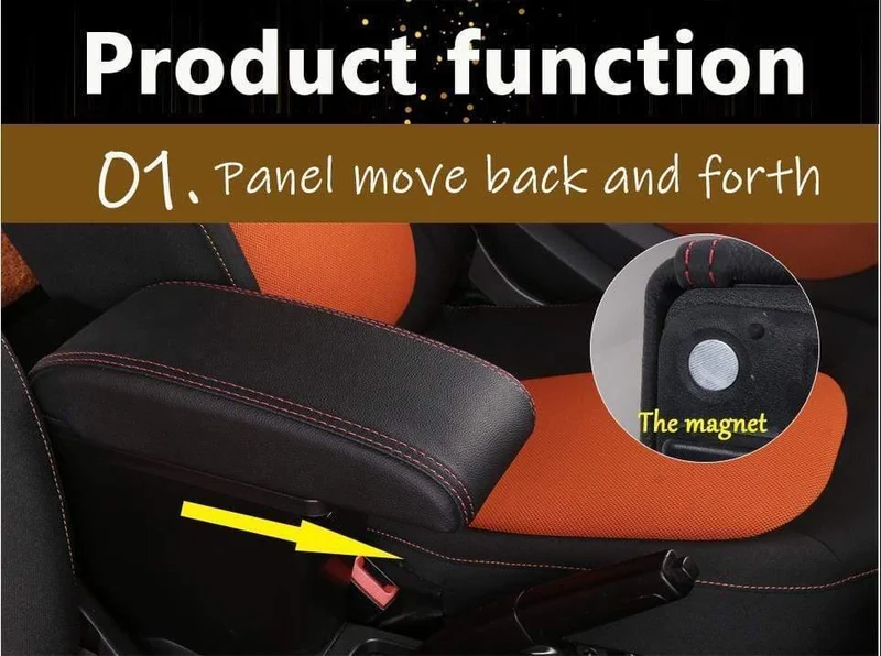 Smart für zwei Armlehnen Box Universal Auto Mittelkonsole Smart für vier Caja Modifikation doppelt mit USB No Assembly angehoben