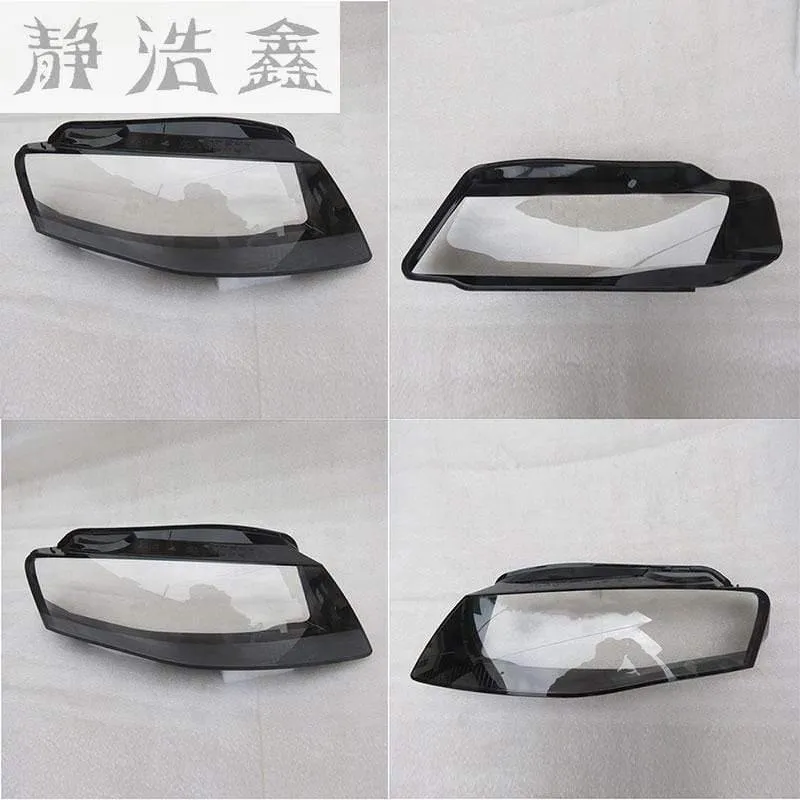 Frontscheinwerfer scheinwerfer glas maske lampe abdeckung transparente shell lampe masken Für Audi A4 B8 2008-2012 Kostenloser versand 2 PCS