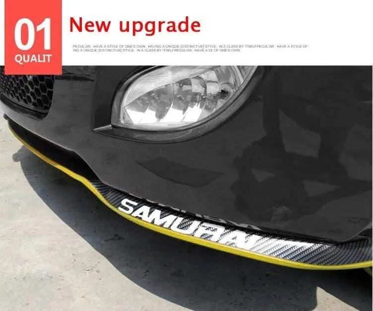 2.5 m Autotürschutzleiste Frontstoßstangenleiste Autoaufkleber Autostoßstangengummi Zierleiste Universalversion