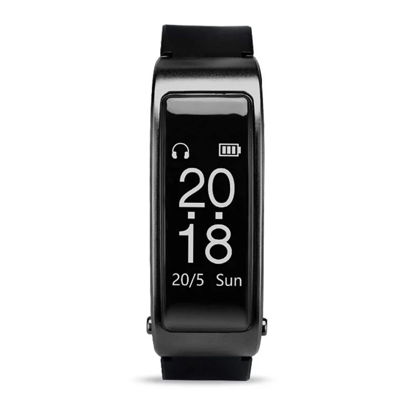 Herzfrequenz-Überwachung Schrittzähler Smart Watch Männer Y3 Armband Headset 2 in 1 Telefon Erinnerung Bluetooth Smart Watch Männer 4.1