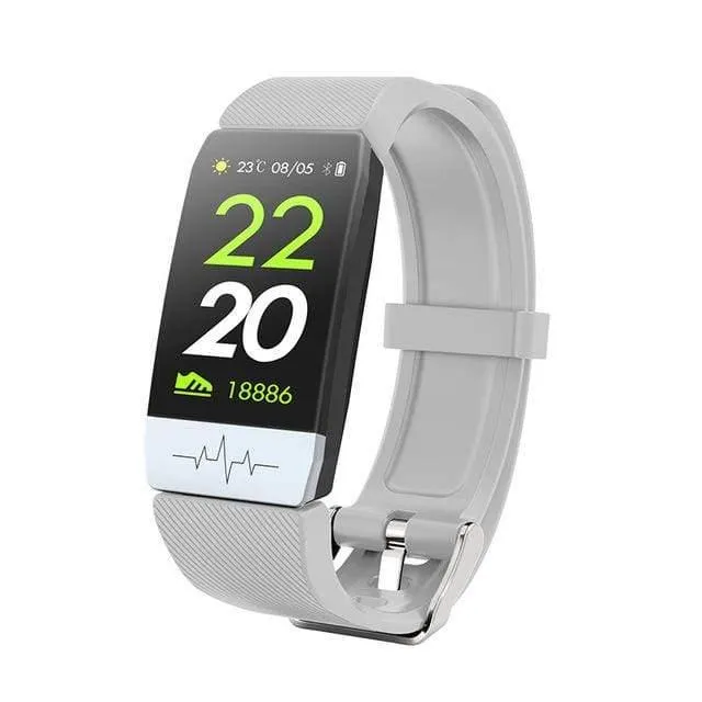 Smartwatch Q1S EKG+PPG, wasserdicht, Bluetooth, Fitnessuhr, Anruferinnerung, Wecker, Smartwatch für Laufen, Klettern