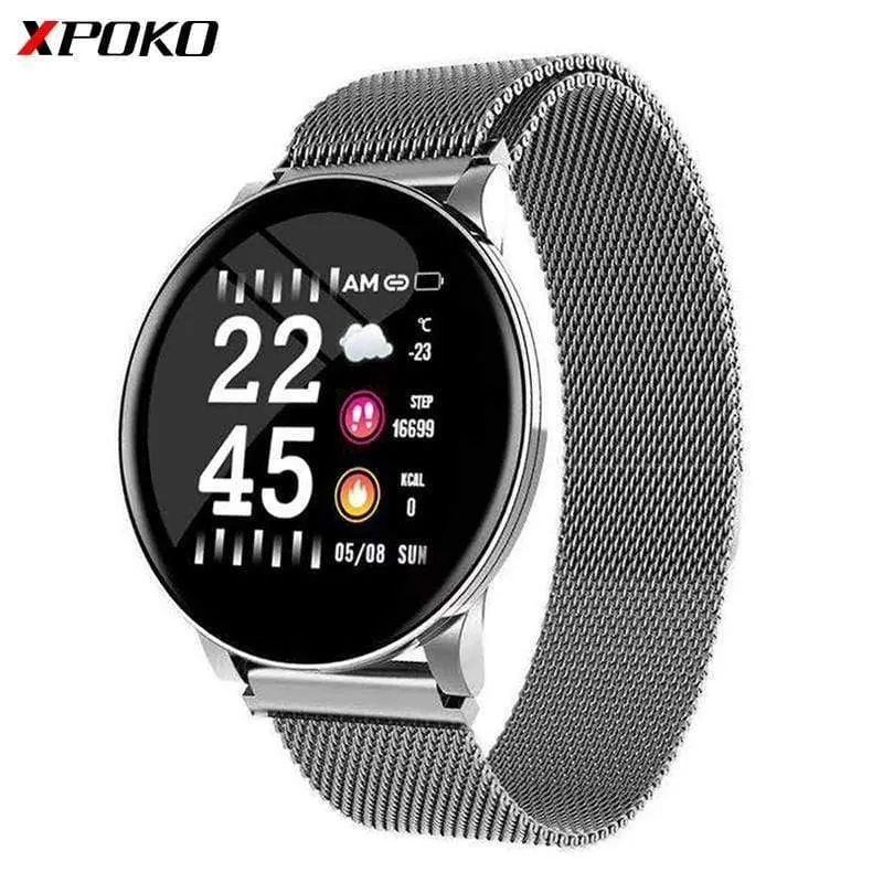 Wasserdichte smart watch für ios android bluetooth sport smartwatch männer frauen uhren pulsmesser blutdruck